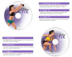21 day fix workout routines dvds