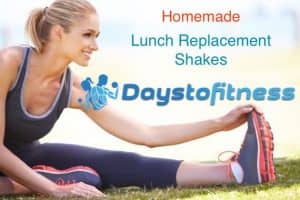 homemade lunch replacement shakes by days to fitness