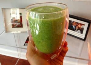 Sharp and green smoothie