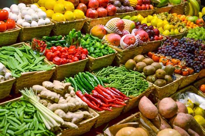 vegetables food market