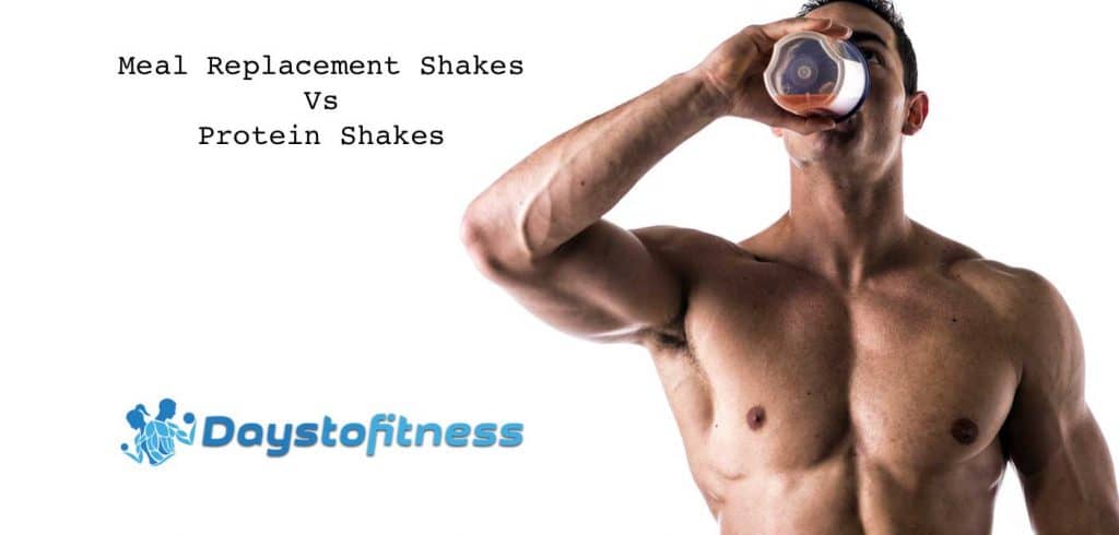 meal replacement shakes vs protein shakes