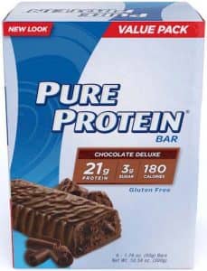 pure protein is a cheap yet healthy protein bar