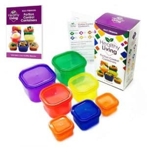 Healthy Living 7 Piece Portion Control Containers Kit 