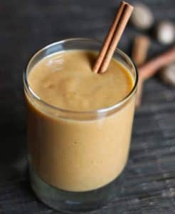 Spiced pumpkin smoothie