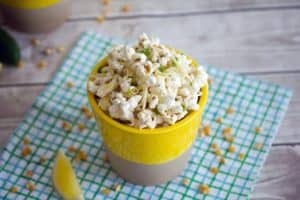 Lemon-parmesan popcorn