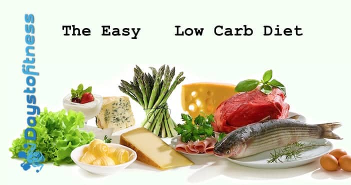 the easy low carb diet by days to fitness