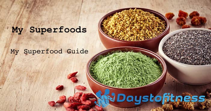 My superfoods guide cover