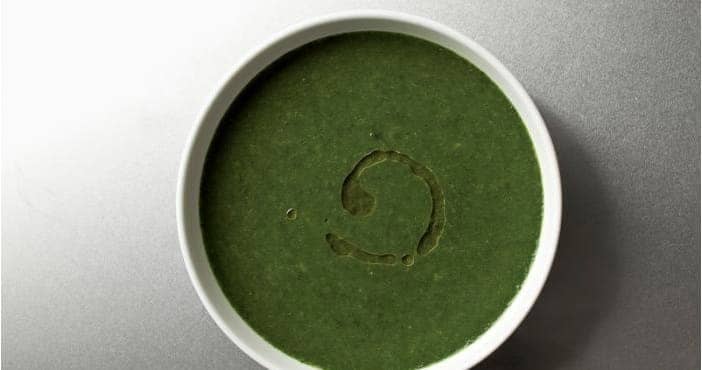 low carb veggie green soup