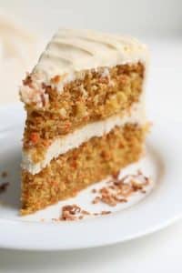 low sugar carrot cake for this christmas