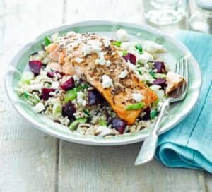 Gluten Free Spiced salmon