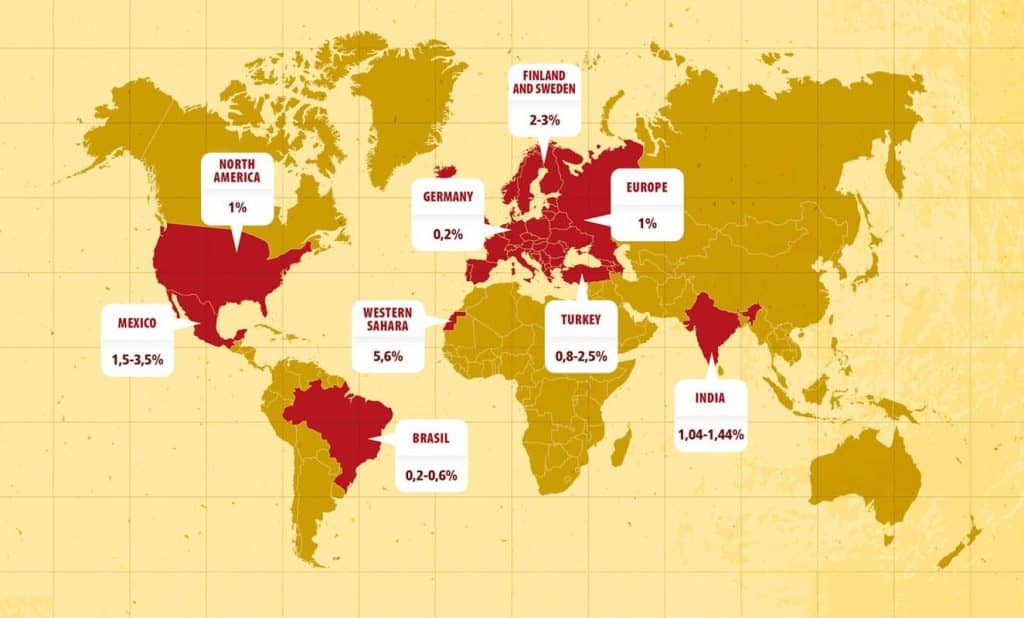 A Global Map of Celiac Disease