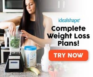 idealshape meal replacement shakes side banner