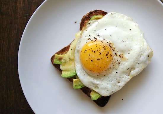 Avocado, Egg and Cheese Toast