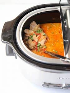 Thai Chicken Slow Cooker Hot Pot recipe