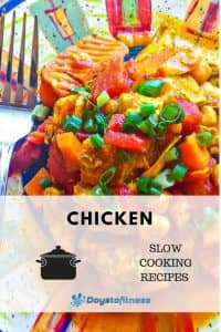 slow cooking chicken recipes pin