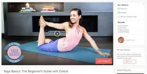 yoga for beginners with Celest at Grokker