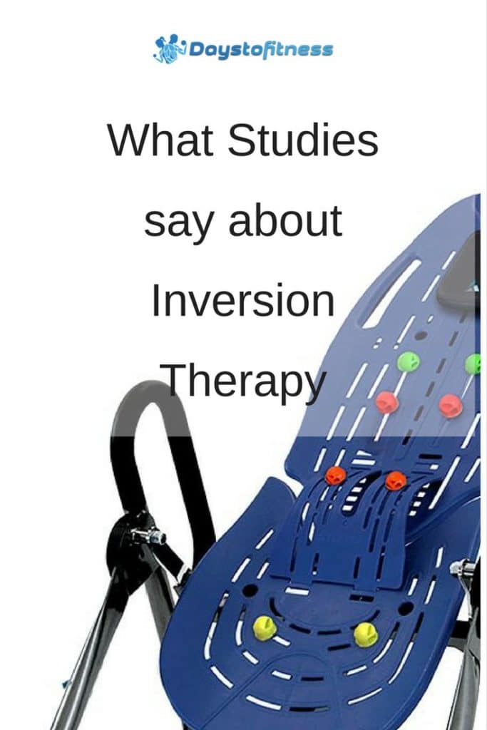 Inversion Therapy Studies pin | Days To Fitness
