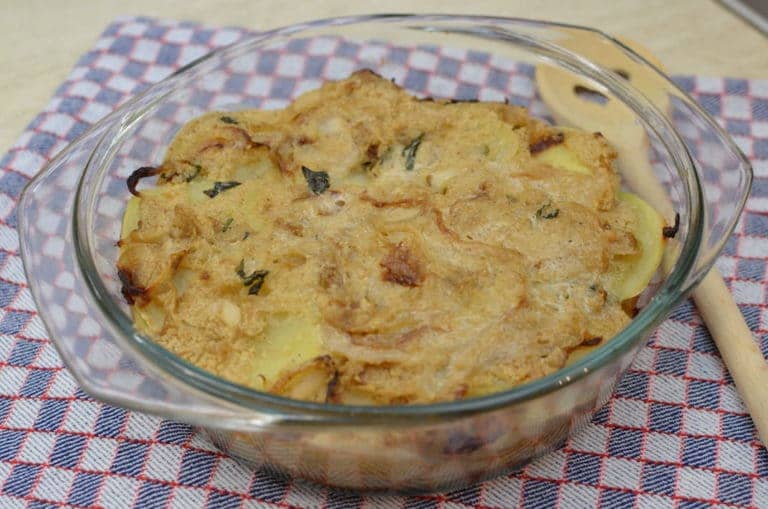 Caramelized Onion and Potato Gratin 5 Ingredients Days To Fitness