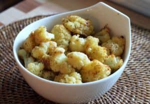 Roasted Cauliflower with Fresh Herbs