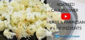 Roasted Cauliflower with Herbs and Parmesan - 6 Ingredients