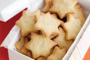 Cinnamon Christmas Star Cookies  