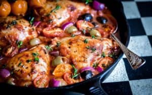 Easy Mediterranean chicken -5 Ingredients