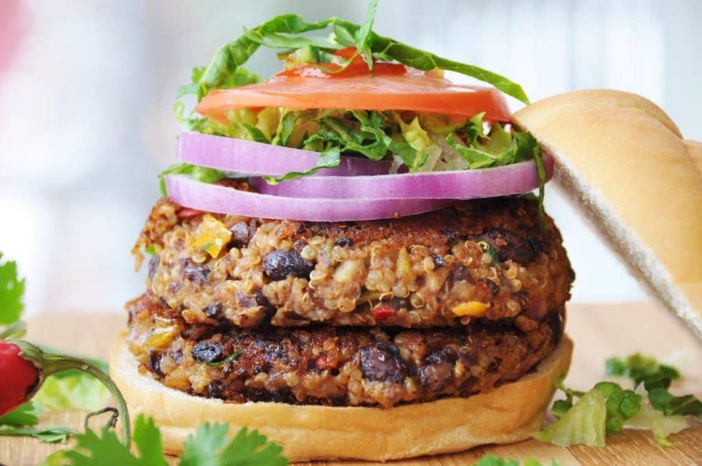 Easy Vegan Black Bean Veggie Burgers - 6 Ingredients