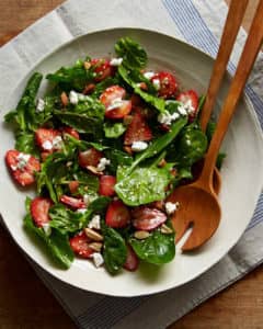 Strawberry-cress salad - 7 Ingredients
