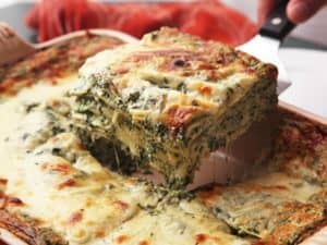 Slow-Cooker Spinach and Mushroom Lasagna