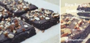 Raw Vegan Brownies - 6 Ingredients post